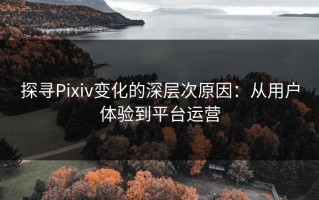 探寻Pixiv变化的深层次原因：从用户体验到平台运营